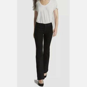 GAP Mid Rise Perfect Kick Boot Black Bootcut Jeans Stretch 29/8 PETITE NWT RT$80